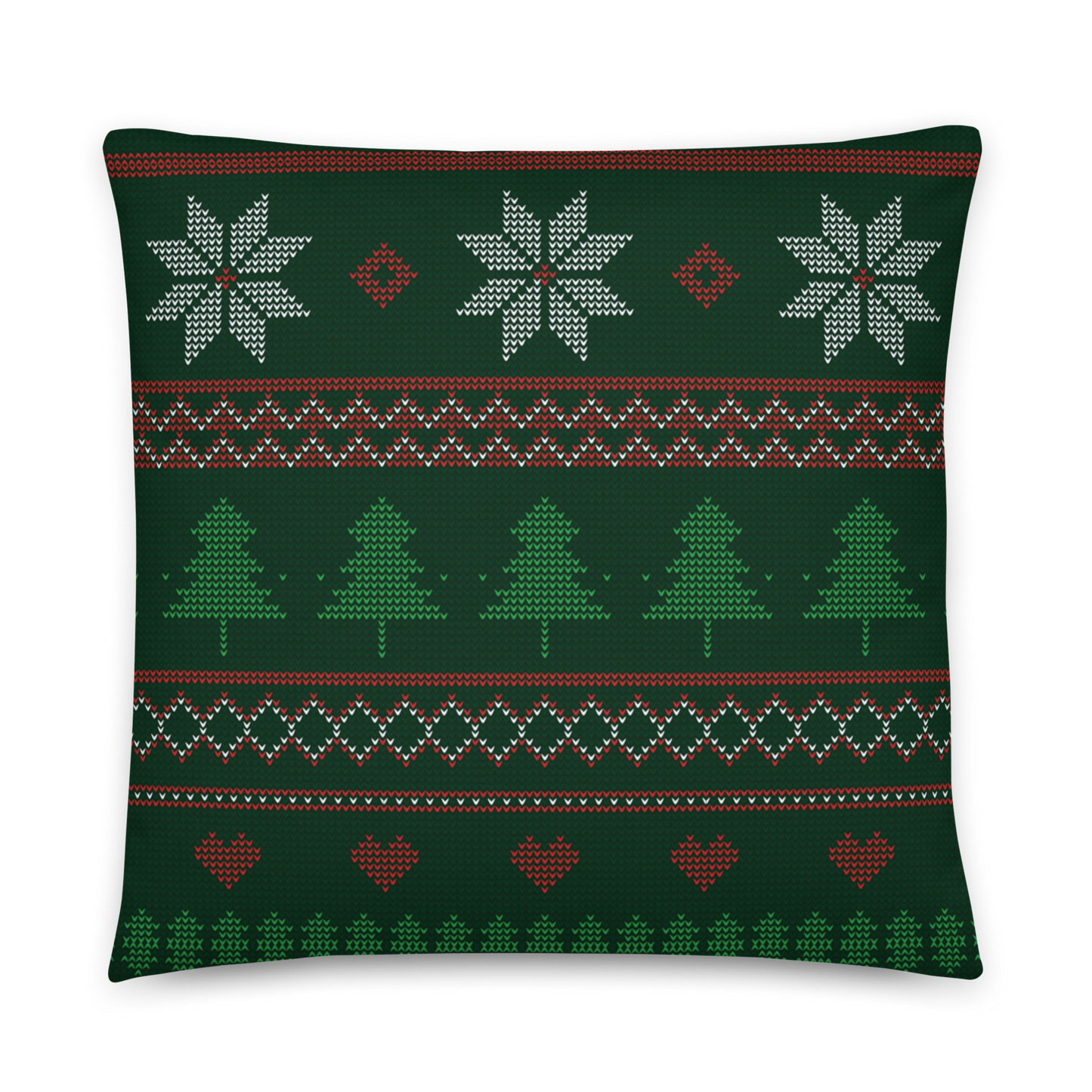 Festive Christmas Pillow - Holiday Pillow Case